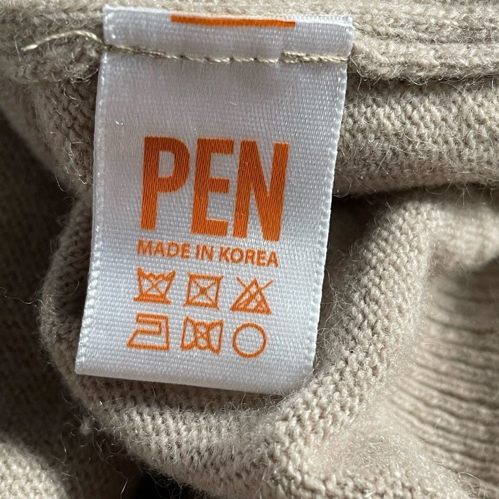 Pen Beige Lightweight V Neck Cardigan XL - Picture 7 of 8